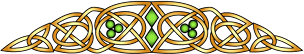 brown celtic frame